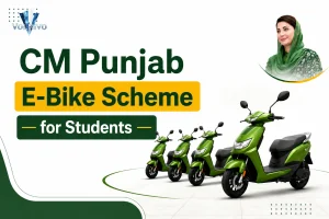 Students ke liye sabz electric scooties ki tasveer: CM Punjab E-Bike Scheme.
